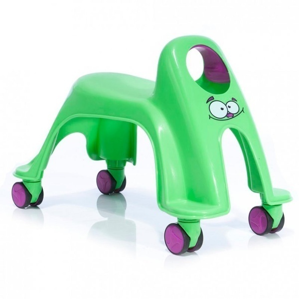 Каталка детская ToyMonster Smiley Neon Whirlee. Фото N3