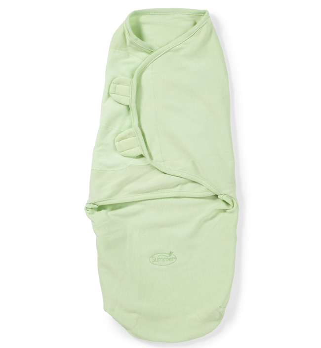 Конверт на липучке Summer Infant SwaddleMe, размер L зеленый