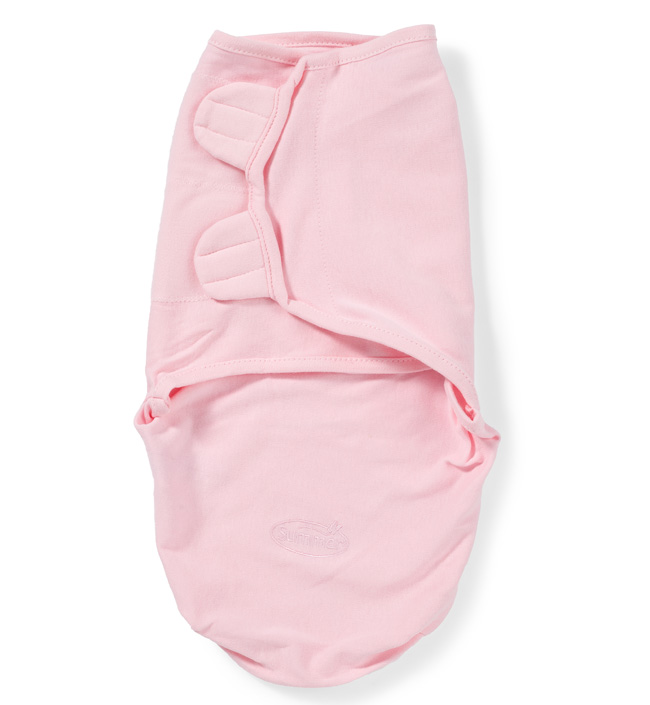 Конверт на липучке Summer Infant SwaddleMe, размер L розовый